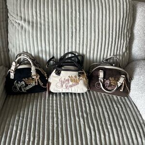 Juicy Couture key to juicy set - Black, White, Brown